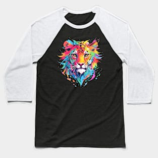 colorful tiger Baseball T-Shirt